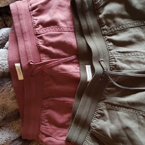 Maurice's joggers size 6 olive color